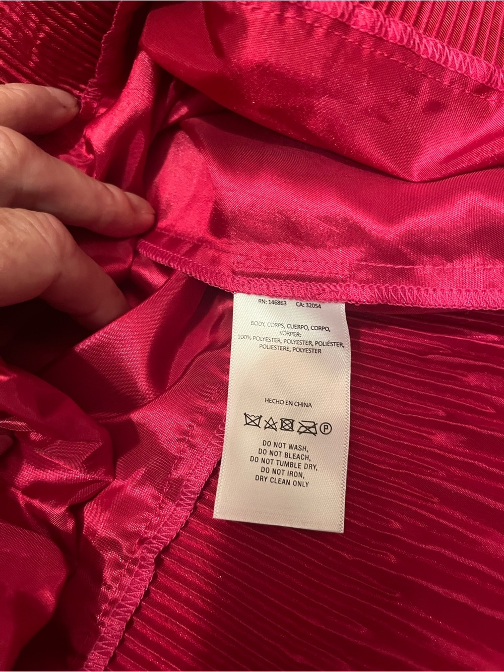 NWT Anthropologie size XL tiered pintucked maxi skirt in pink - Picture 10 of 10